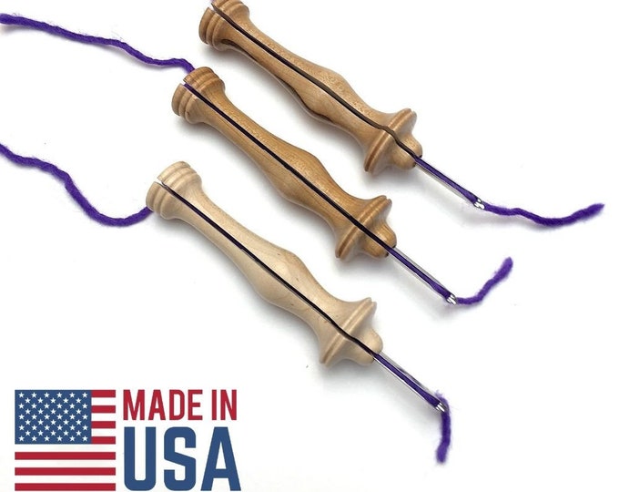 13 Oxford Punch Needle Fine, Mini With Heels Oxford, Rug Punching Tool