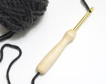 Wood Punch Needle 5mm, Large Punch Needle, Rug Hooking Tool, Punch Needle Tool, Punch Needle Embroidery, Wooden Punch Needle