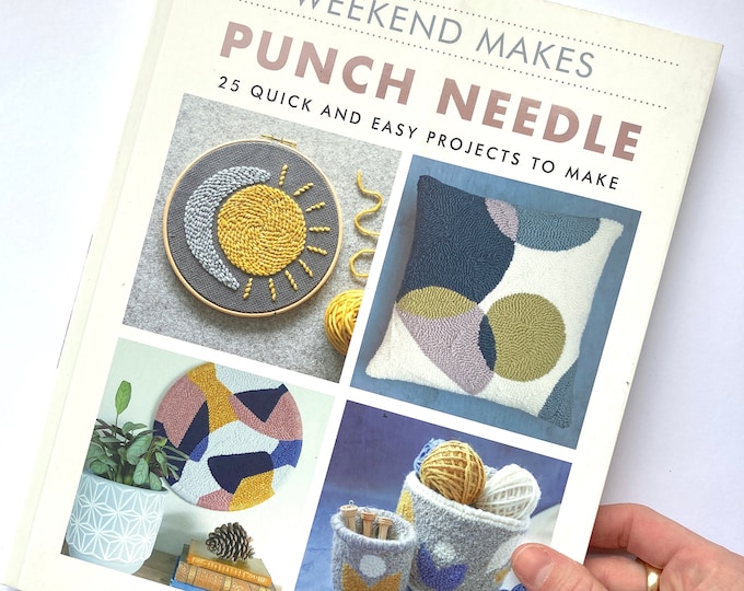 Punch Needle Book Weekend Makes 25 Quick and Easy Projects to Etsy