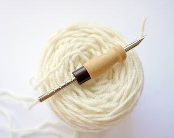5.6mm Adjustable Lavor Punch Needle, Rug Making Punch Needle Tool, Punch Needle Kit