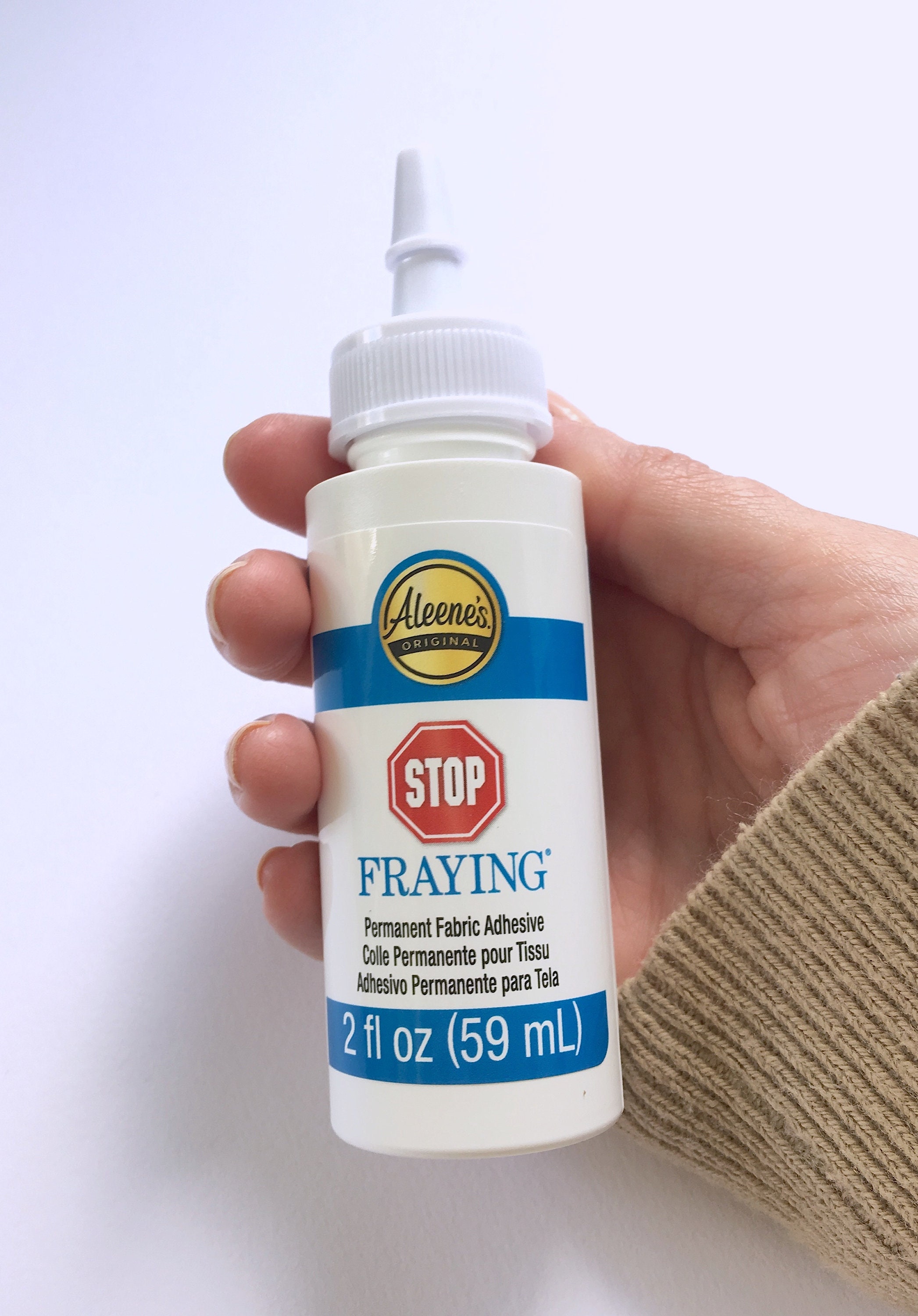 Stop Fray Permanent Fabric Adhesive Glue Monks Cloth Etsy