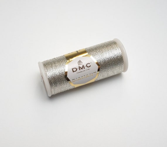 DMC Metallic Embroidery Thread - Light Silver