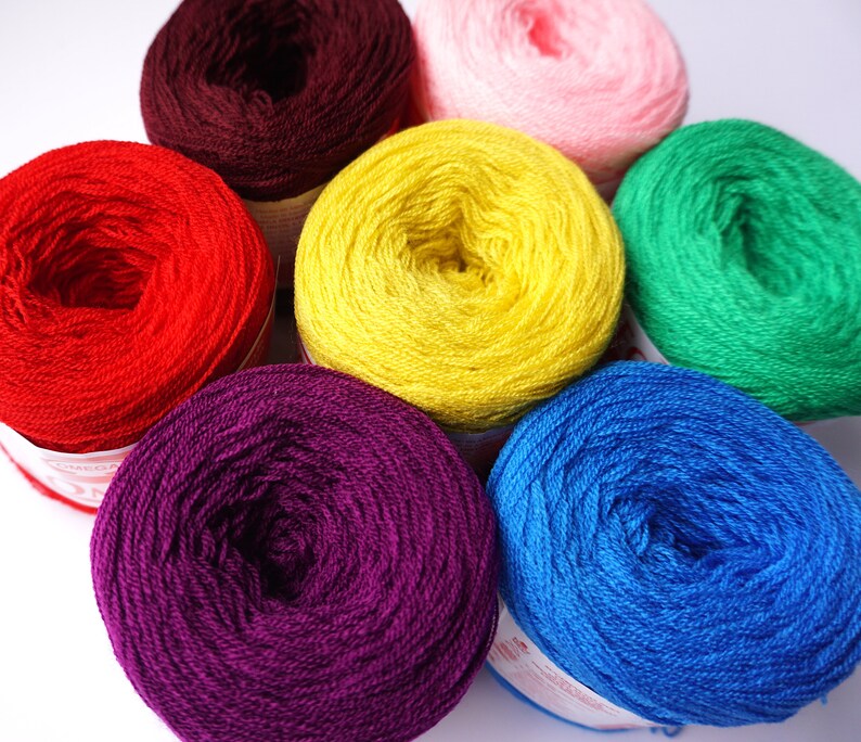 Colorful Yarn Pack Version 2 Punch Needle Yarn Pack Omega Etsy