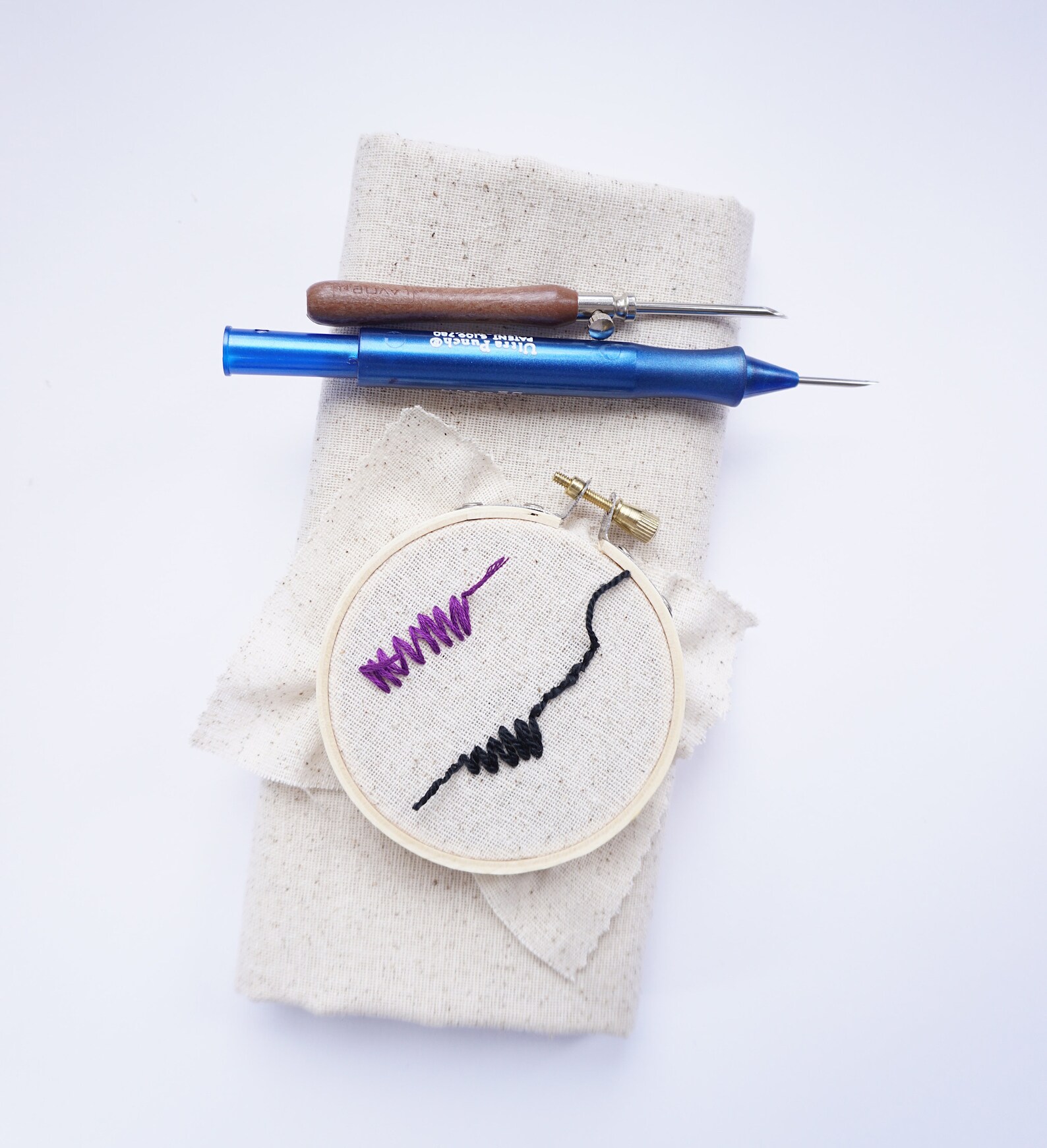 Cotton Punch Needle Backing Fabric Use With Small Punch Etsy