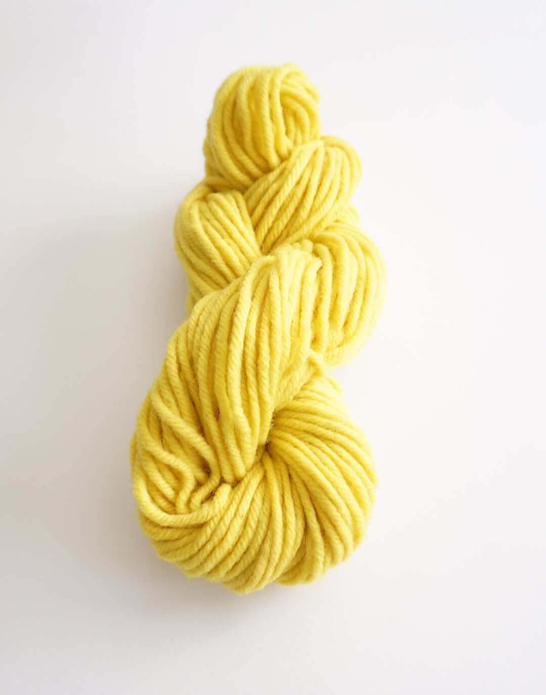 3 Ply Rug Wool Yarn Yellow Rug Punch Needle Yarn Rug Yarn Etsy