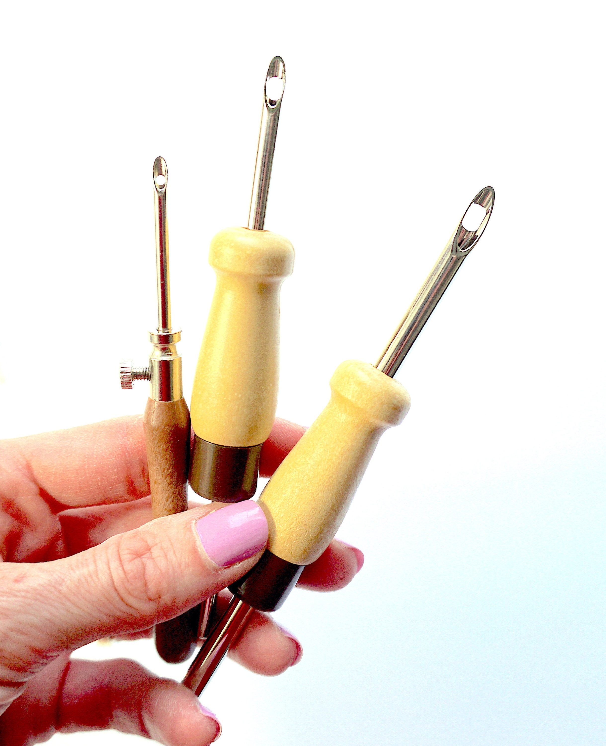 Lavor Punch Needle Set Five Punch Needle Set Complete Punch Etsy