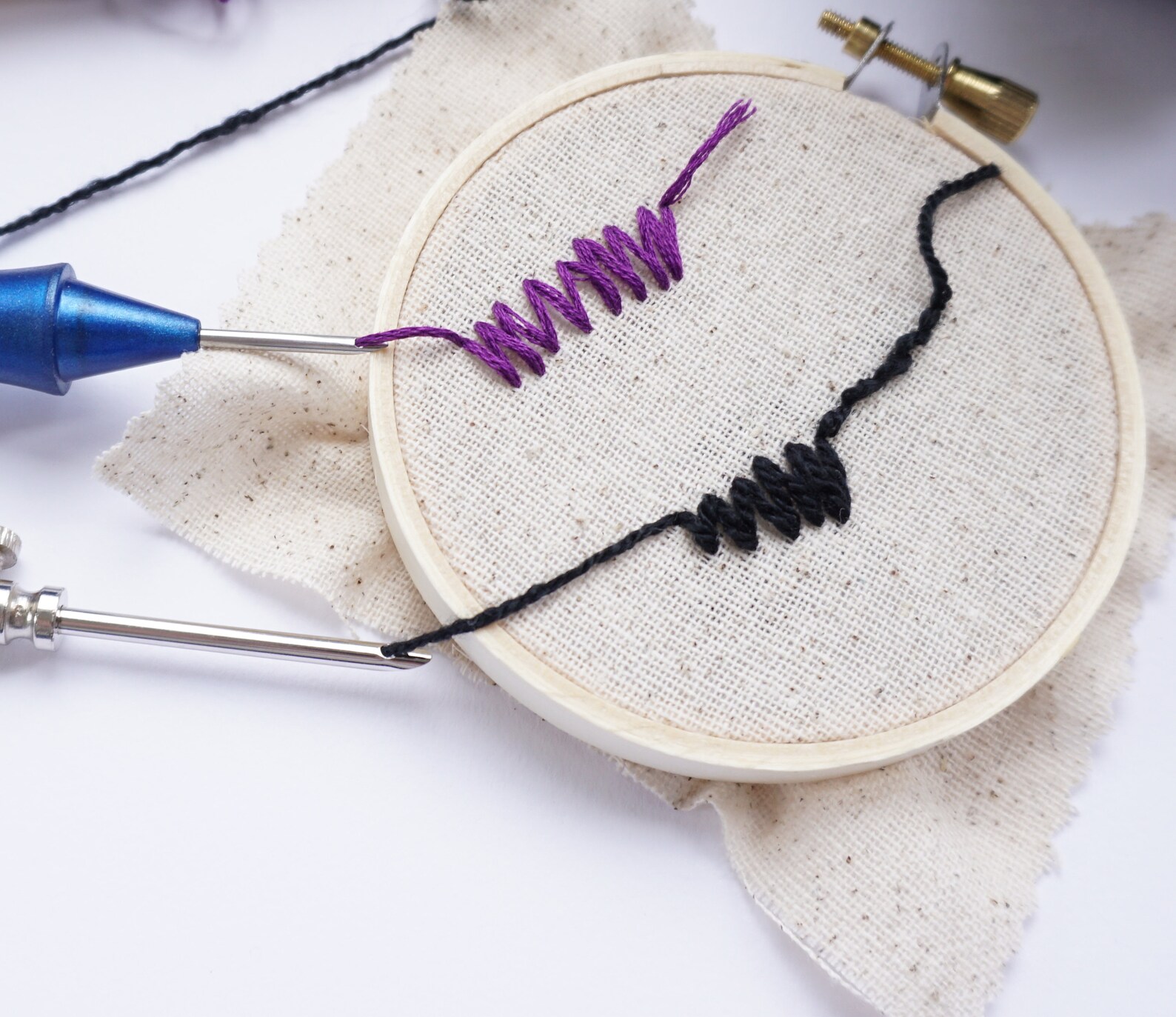 Cotton Punch Needle Backing Fabric Use With Small Punch Etsy