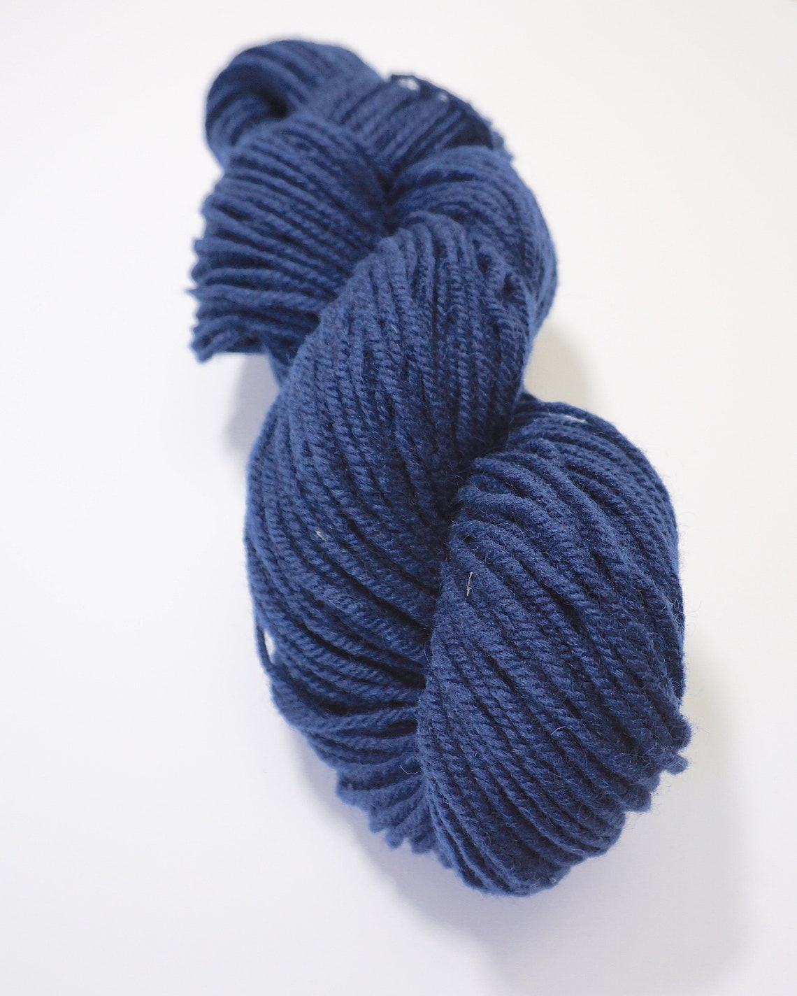 3 Ply Navy Blue Rug Wool Yarn Rug Punch Needle Yarn Rug Etsy