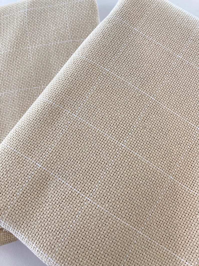 Monks Cloth with Gridlines for Punch Needle Rug Hooking, Rug Making Foundation Cloth, Premium Cotton Monks Cloth image 3