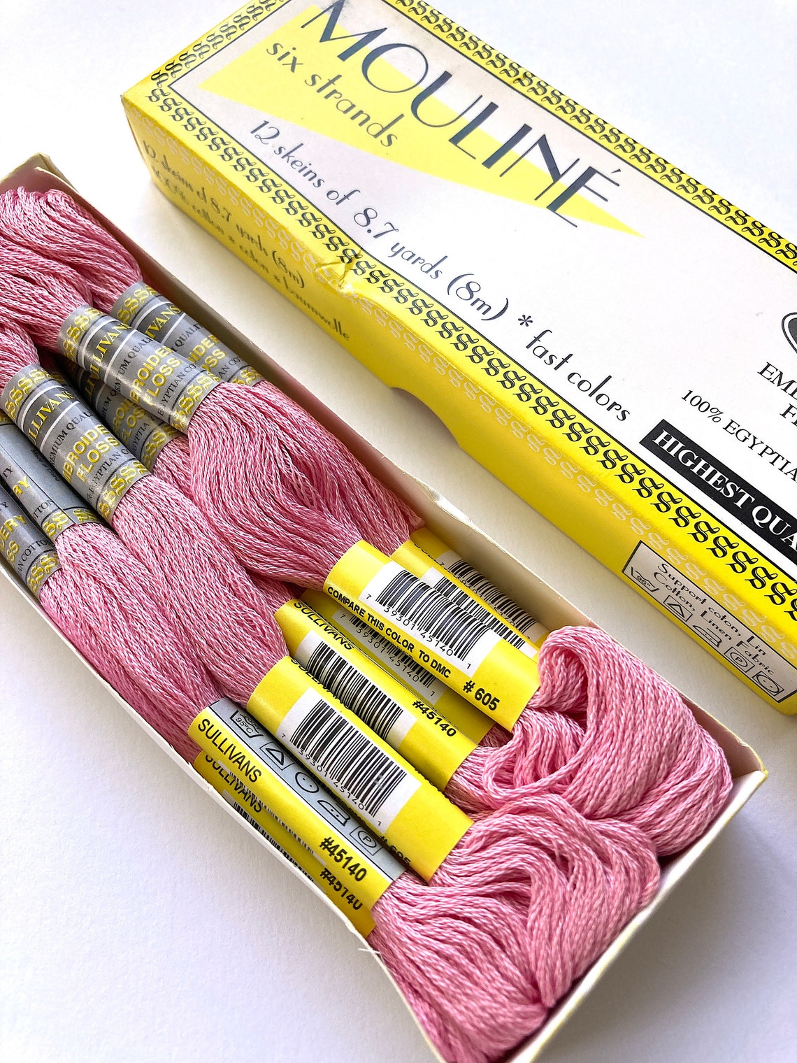 Sullivans 12 Pack Embroidery Floss Color 45140 Light Etsy