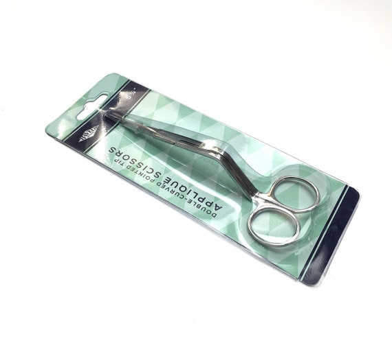 Double Curved Scissors 5.5 Great for Punch Needle Rug Hooking 