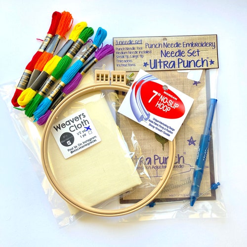 Ultra Punch Needle Kit Punch Needle Embroidery Set With Etsy