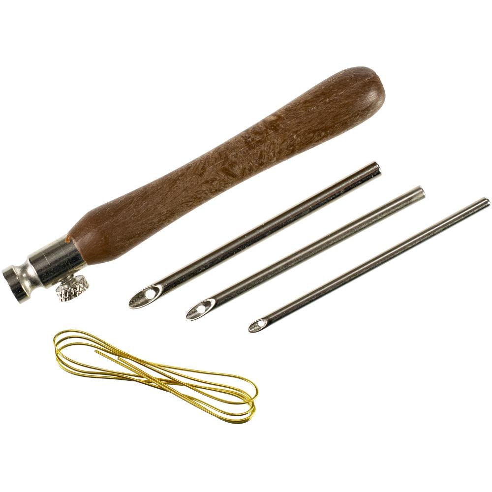 LAVOR 3 PUNCH NEEDLE Set All 3 Adjustable Rug Punching Needles 5 Needle  Sizes Total 5.5 Mm, 4mm, 3mm, 2.5mm, 1.5mm 