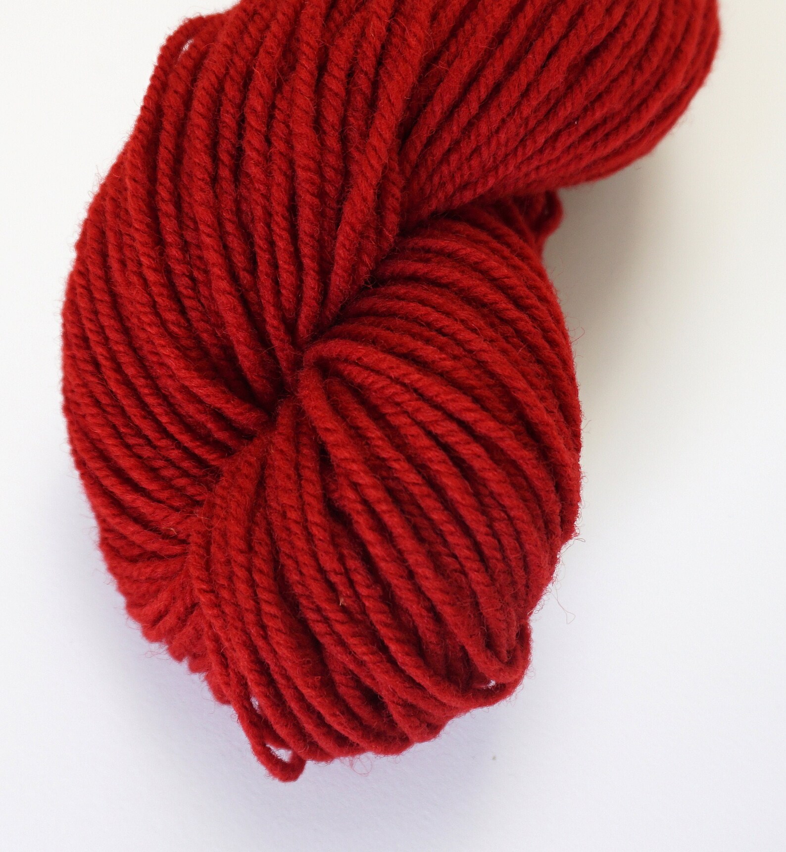 3 Ply Rug Wool Yarn Dark Red Rug Punch Needle Yarn Rug Yarn Etsy