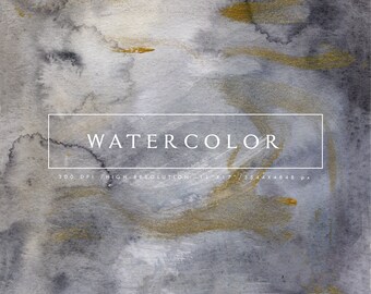 Watercolor Textures/gold/Small Set/Rustic style/weeding