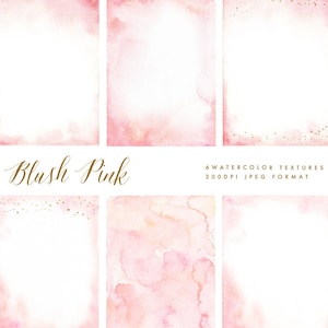 Watercolor texture-Blush Pink/Small Set/background/wedding/jpeg format