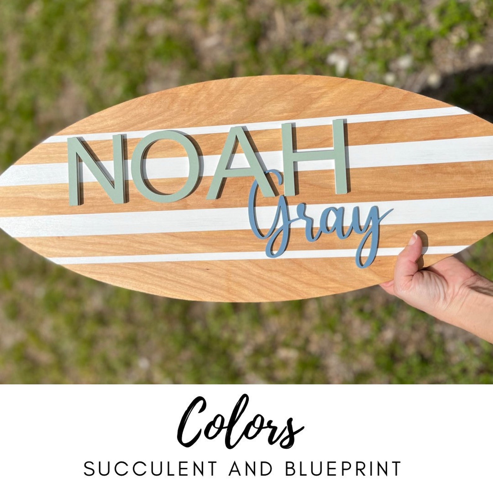 23 Surfboard Name Sign Surfboard Wall Decor Surfboard Etsy