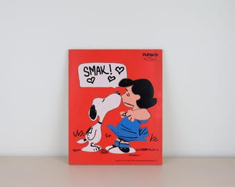 Vintage Snoopy & Lucy Puzzle - Smak - Kiss Puzzle