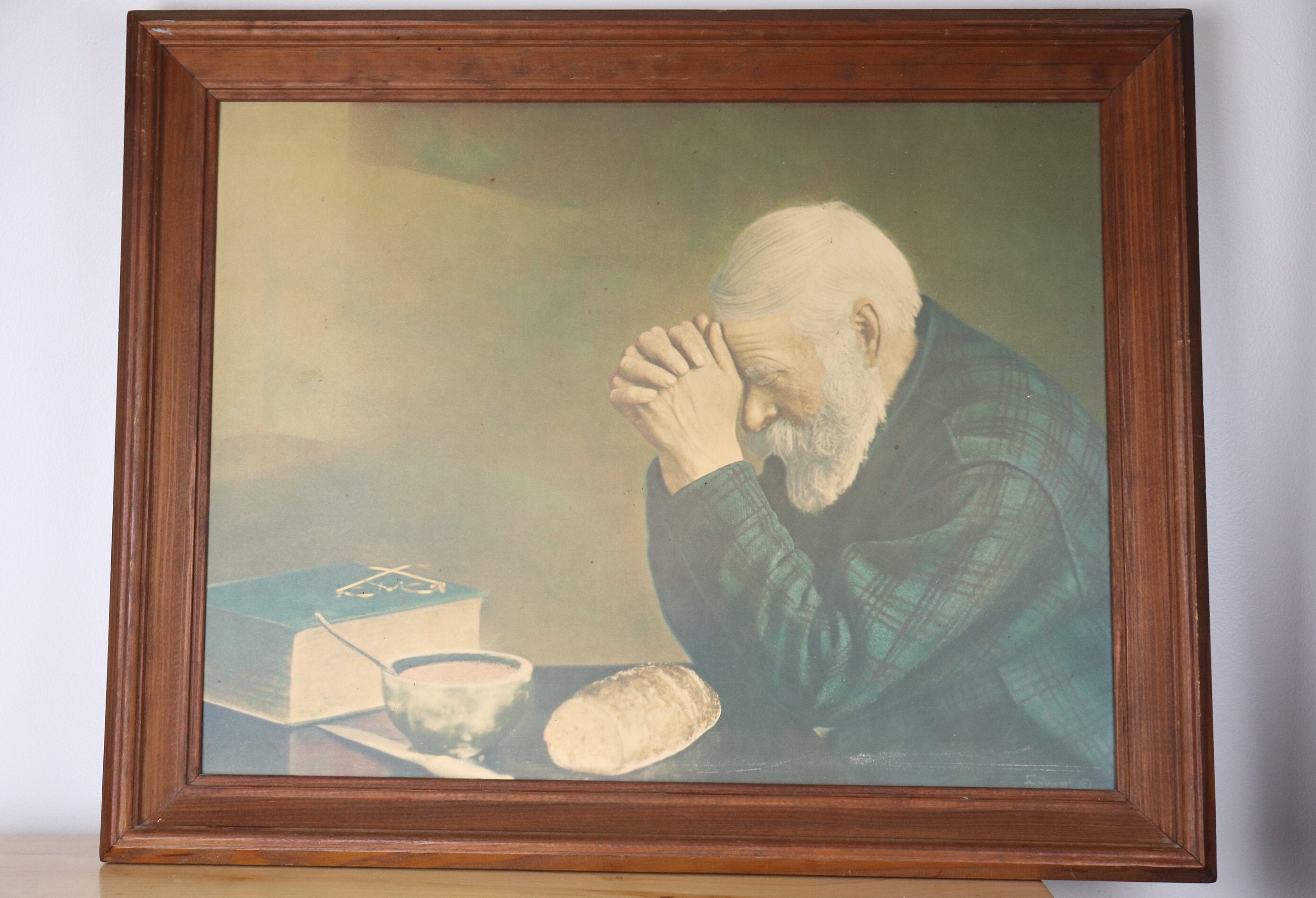 Old Man Praying - Etsy