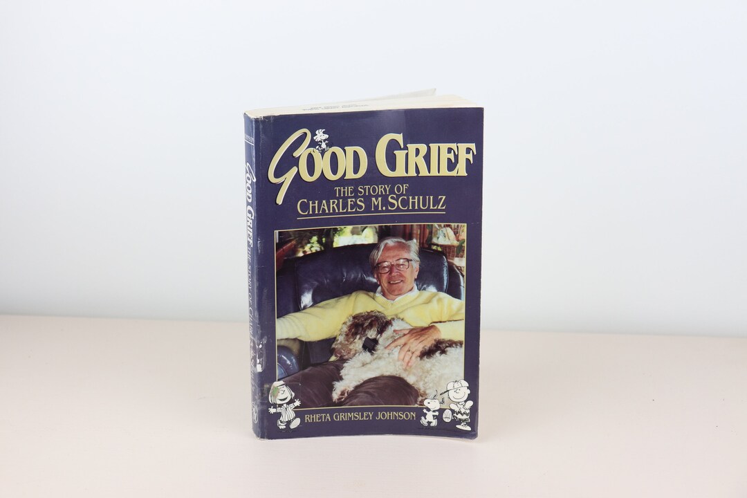 Vintage Good Grief - the Story of Chalres Schulz Book - Soft Cover - Etsy