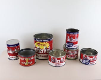 YOUR CHOICE:  Vintage Coffee Can