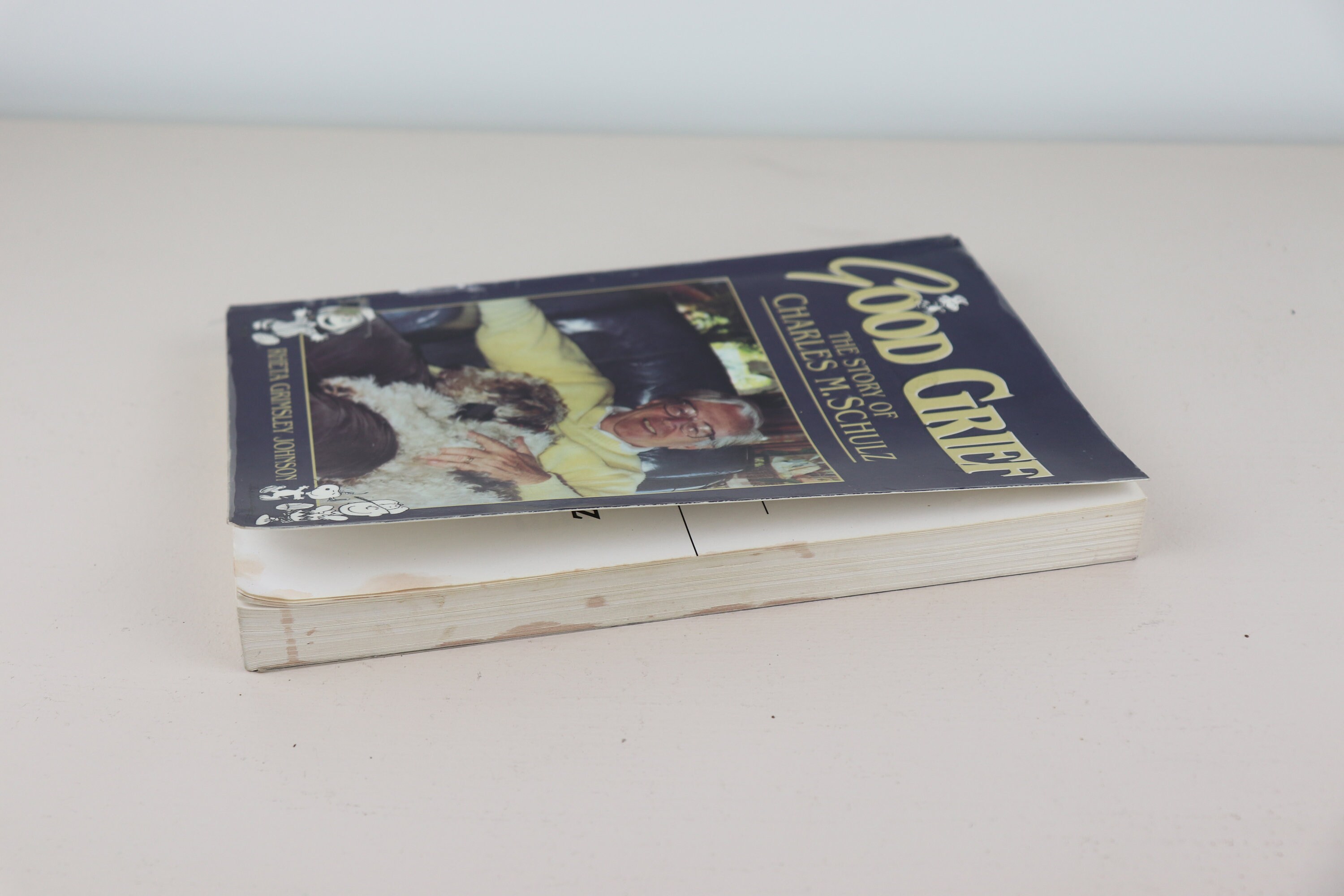 Vintage Good Grief - the Story of Chalres Schulz Book - Soft Cover - Etsy