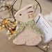 5pcs Vintage Resin Easter Bunny And Egg Miniature Figurines, Creative Easter Rabbit Tabletop Decor, Mini Easter Decorations For Home, Party Favors, Do