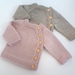 Janet reviewed MADE TO ORDER/ Hand knitted side fastened baby sweater/ Merino wool