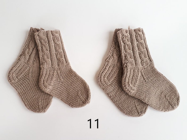 SALE 50 OFF/ Ready to ship/ Hand knitted baby socks/ Merino Etsy