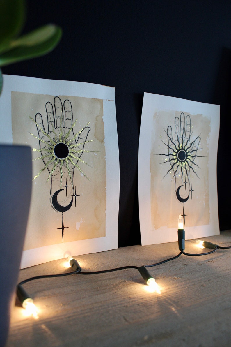 HANDMADE Rising Sun Print
