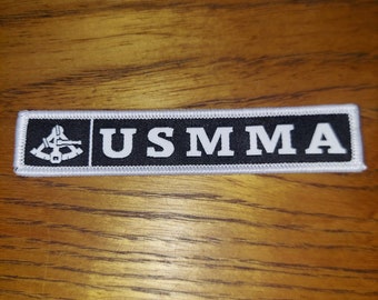 Kings Point patch with sextant (Iron-on or Hook & Loop backing)