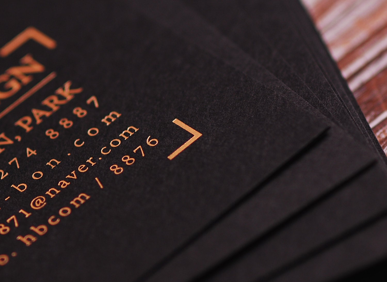 FREE Shipping 100 Customized Business Cards by Letterpress Etsy