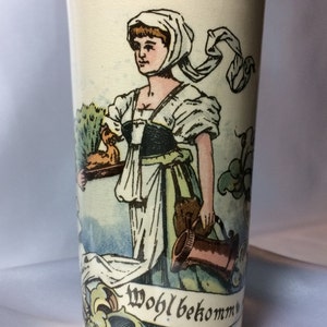 1025/2327, Mettlach Beaker,  Barmaid; villeroy and boch, mettlach, beaker,  Schutz, PUG under glaze