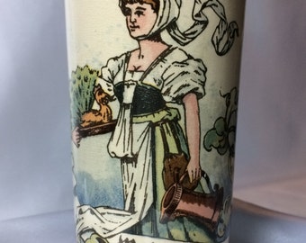 花瓶 - ビレロイ＆ボッホ メトラッハ - 陶器 - 羊飼いと羊の装飾