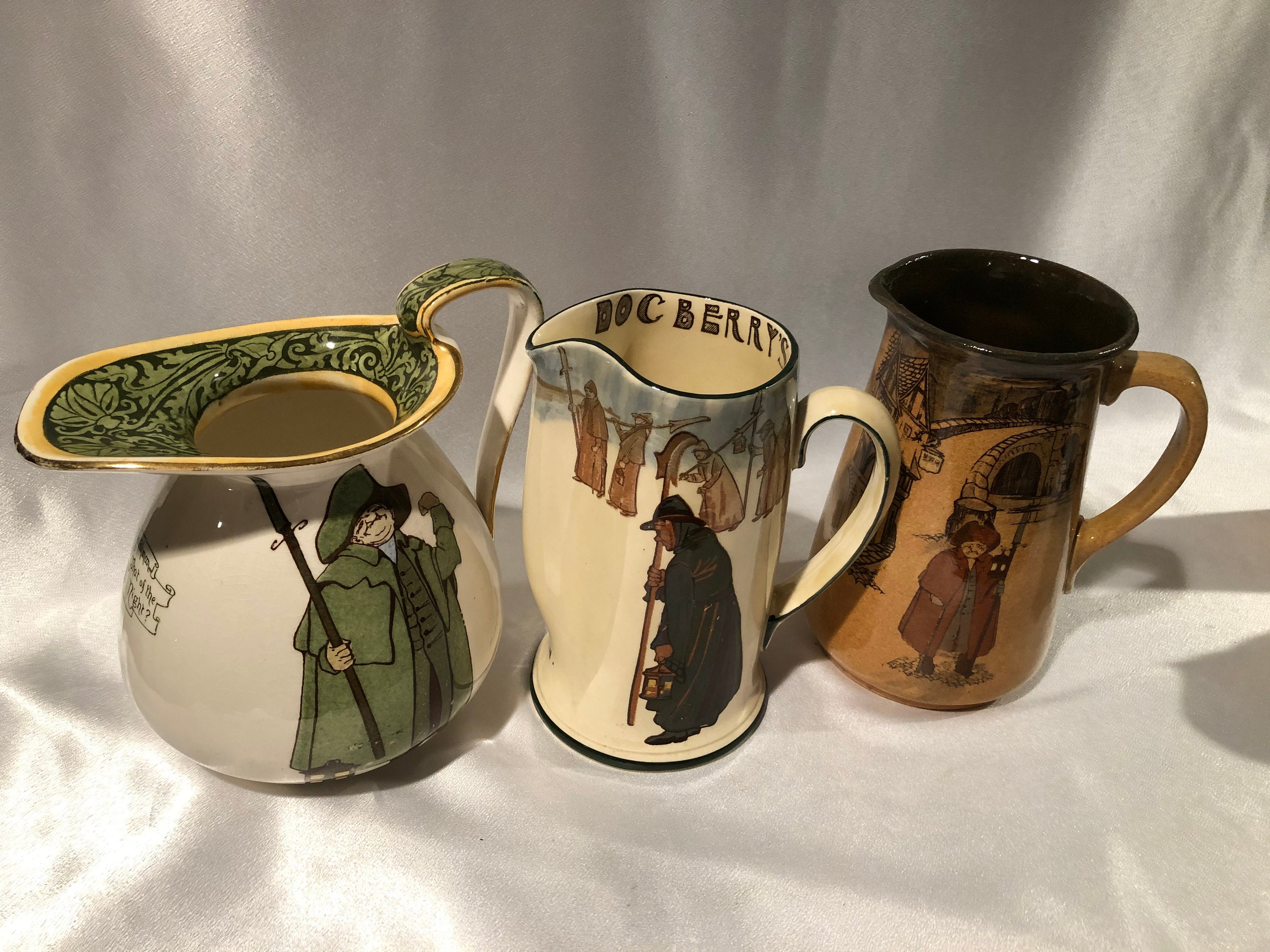 Royal Doulton Pitcher Doulton, Watchman What of the Night, 383666