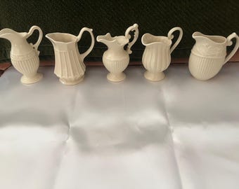 Godinger Miniatur-Krüge; Göttin; Miniatur; Kannen; creme Kannen