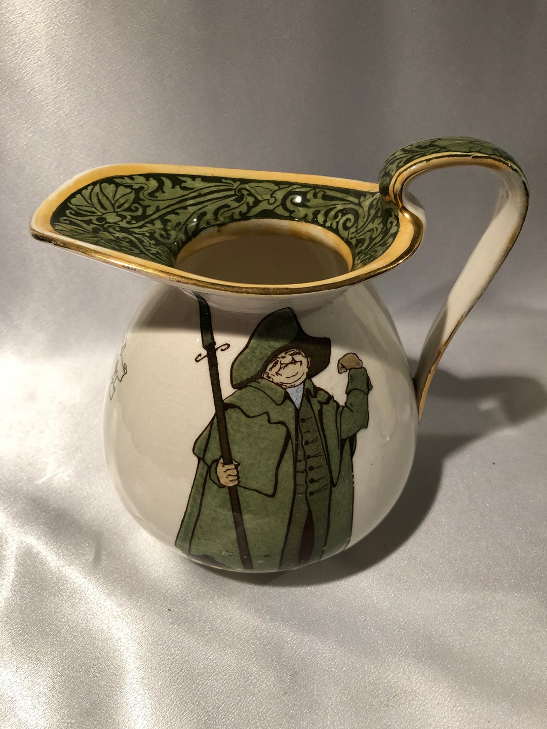 Royal Doulton Pitcher Doulton, Watchman What of the Night, 383666