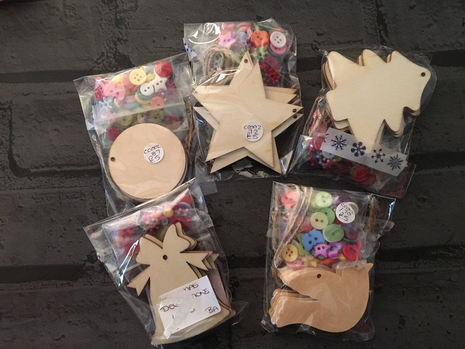 Christmas Do It Yourself Decorations Wooden Christmas Etsy UK