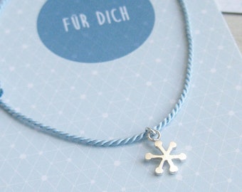 Freundschaftsarmbänder-MENAkids / Schneeflocken