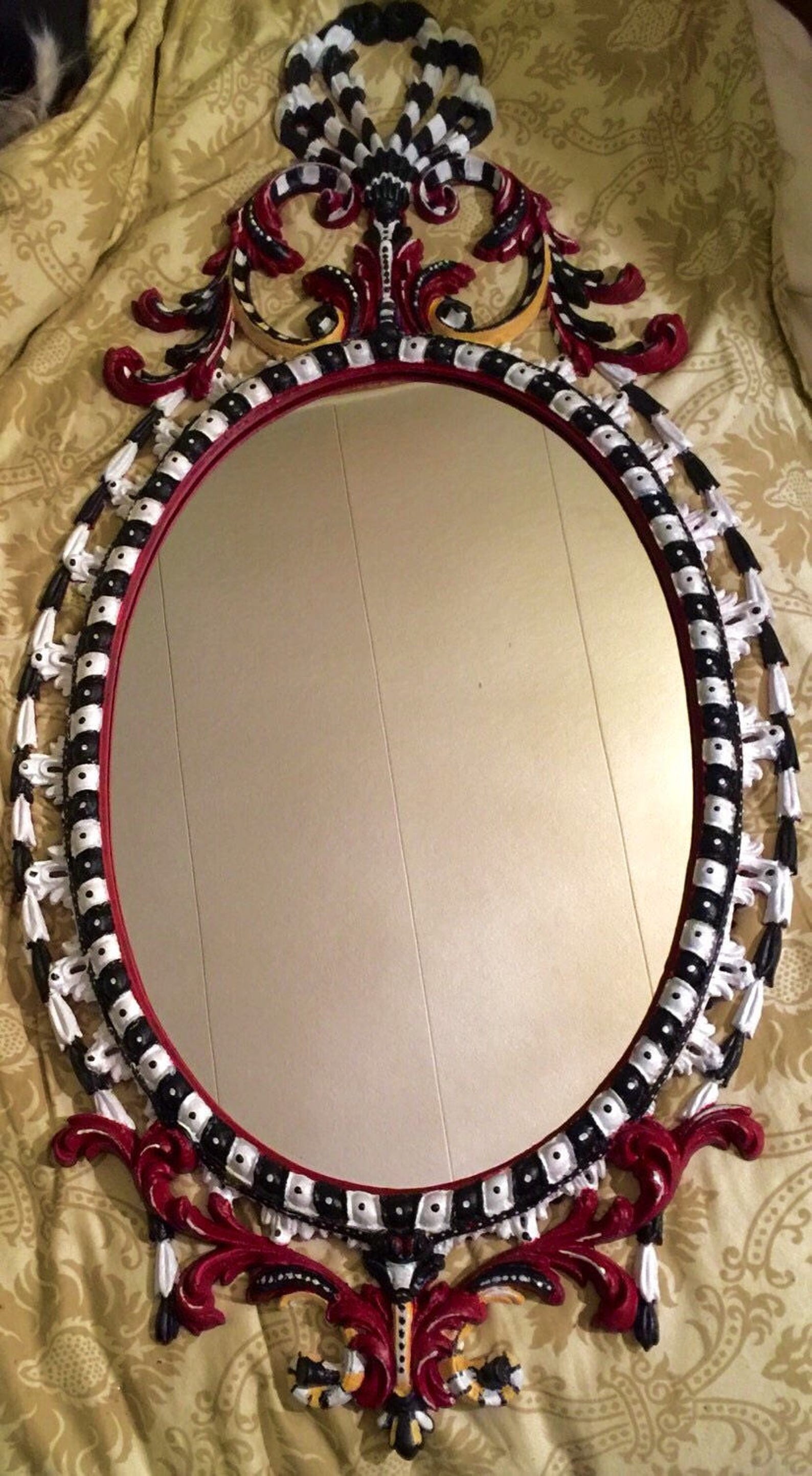 Mirror and Matching Sconces . Made to Order .wall Hangings of Etsy