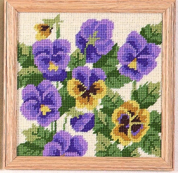 TPR 280 Pansies Starter Tapestry Kit