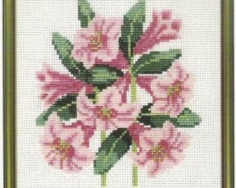CS 707 Spray Lillies Kreuzstich-Starterset für Erwachsene