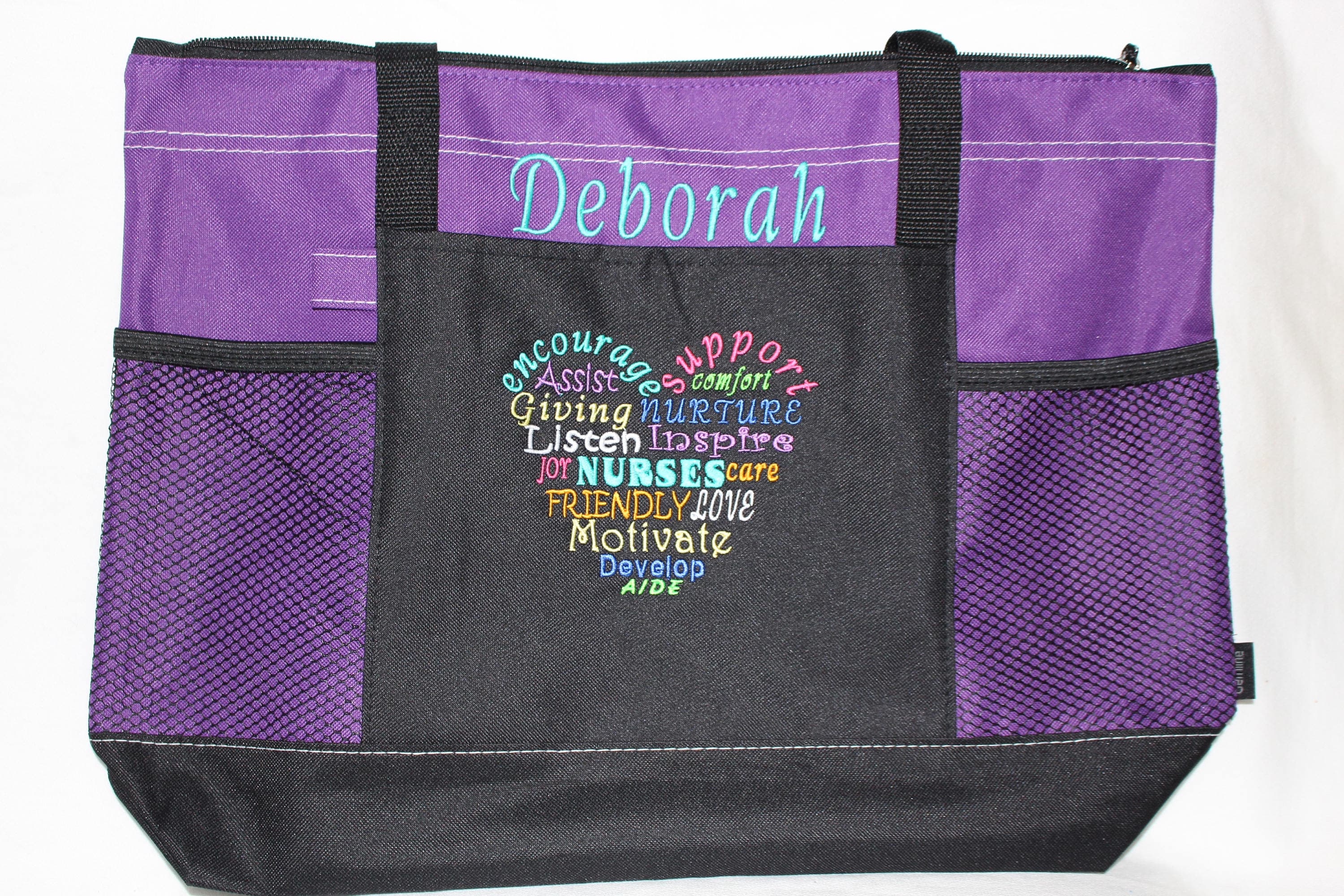 Personalized Nurse Bags Nursing Tote Bag Perfect for Nurses Etsy