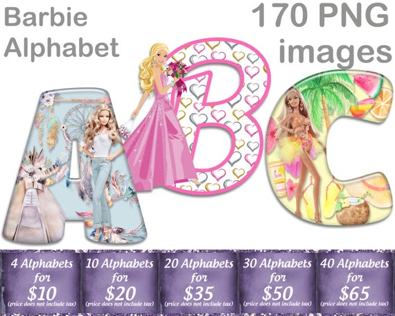 Barbie Letters Printable - read.iesanfelipe.edu.pe