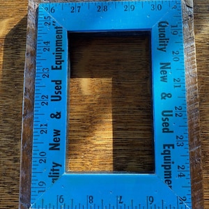 3 1/2&quot; x 5 1/2&quot; Vintage Yardstick Frame