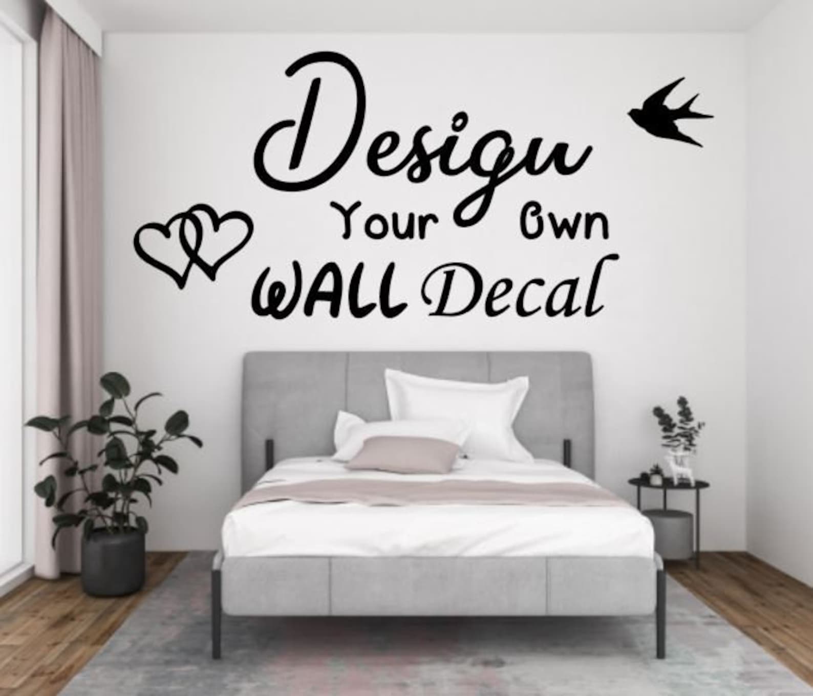 Custom Made Wall Decals Personalised Wall Stickers Made to Order Wall