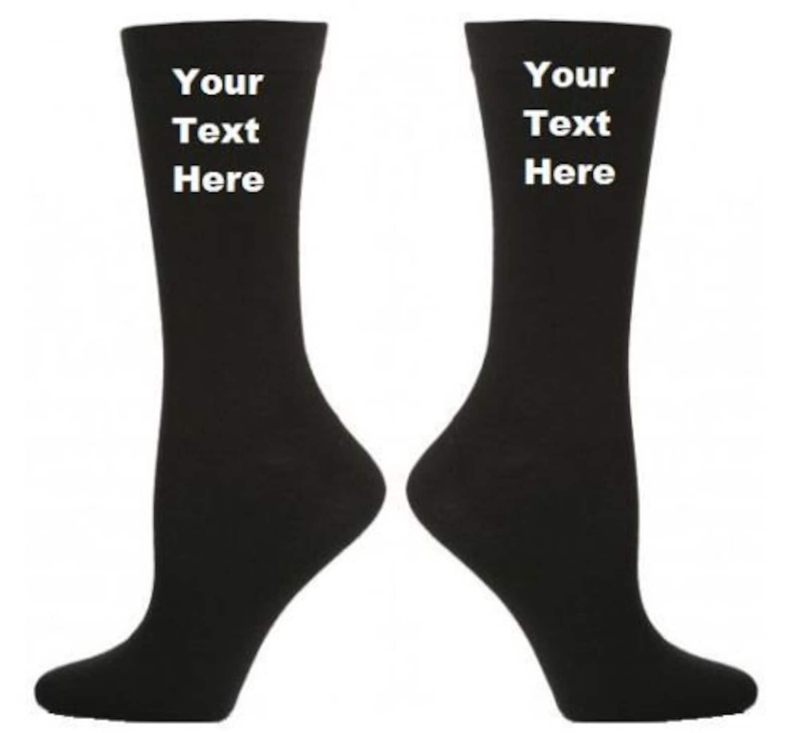 Personalised Socks Etsy