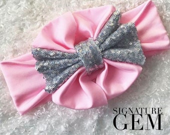ADD ON: Sparkle Options...Floppy Bow Head Wrap Sold Separately (see item details)