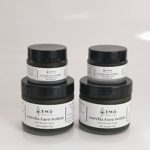 Aurelia Face Polish mit Manuka Honey l Face Scrub l Qasil l Kurkuma l Weihrauch