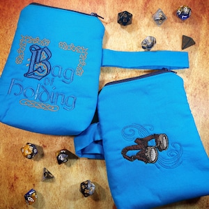 Beuregard Lionett Inspired Dice Bag // Papel crítico Mighty Nein // Dungeon Monk Goggles Cobalt